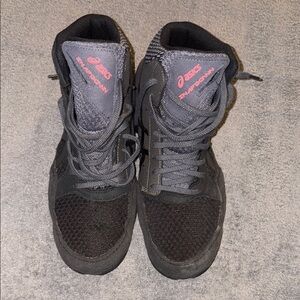 ASICS Snapdown 3 Men's Black and Gray Wrestling Sneakers